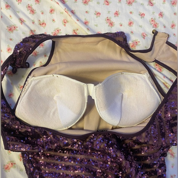 size M short sequin dress - Picture 4 of 5